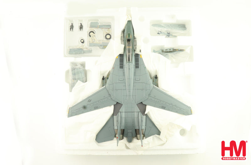 Grumman F-14B Tomcat, VF-103 “Jolly Rogers 2000, 1:72 Scale Diecast Model Package contents