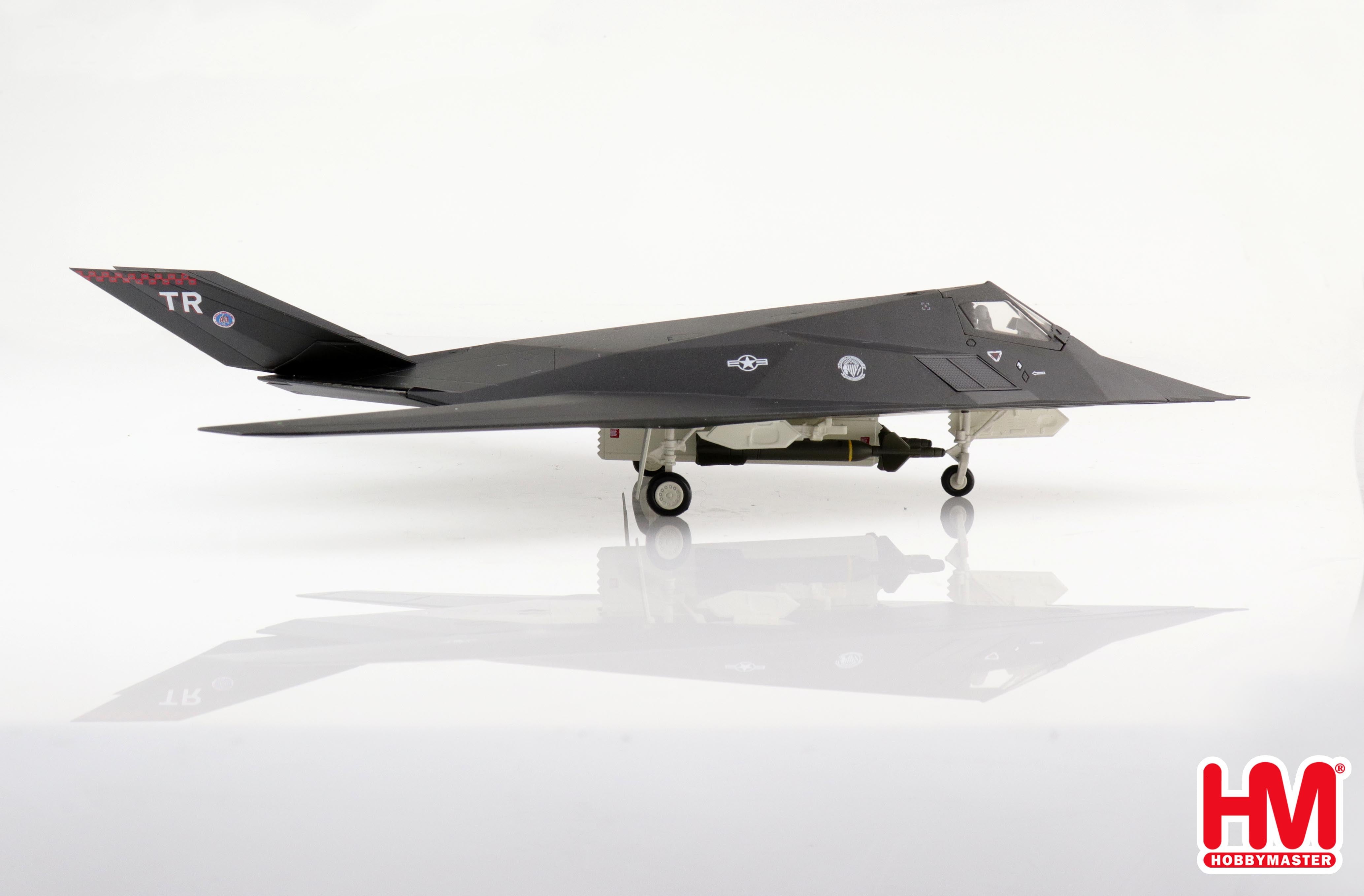 Lockheed Martin F-117A Nighthawk “40 Years of Owning the Night”,  2022, 1:72 Scale Diecast Model Right Side View