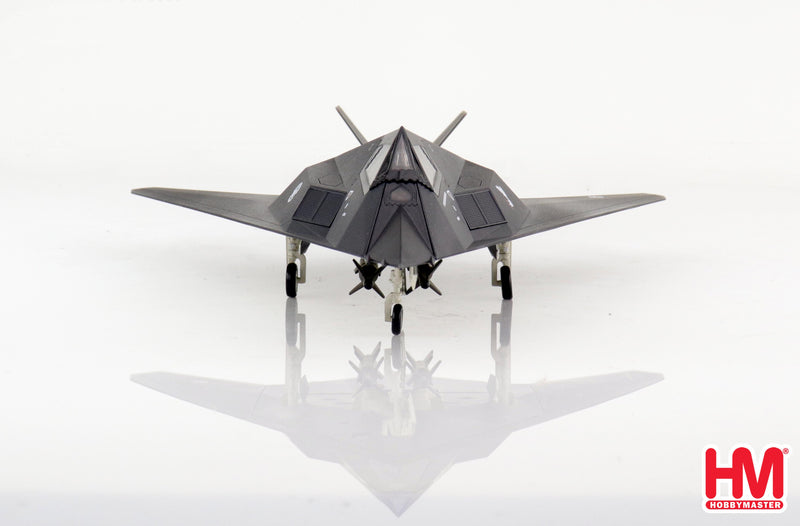 Lockheed Martin F-117A Nighthawk “40 Years of Owning the Night”,  2022, 1:72 Scale Diecast Model Front View