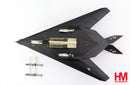 Lockheed Martin F-117A Nighthawk “40 Years of Owning the Night”,  2022, 1:72 Scale Diecast Model Bottom View