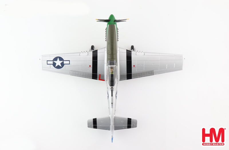 North American P-51D Mustang “Daddy’s Girl” 370th FS, 359th FG 1945, 1:48 Scale Diecast Model Top View