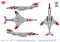 McDonnell RF-101C Voodoo “Operation Sun Run” 1957, 1:72 Scale Diecast Model Markings Illustration