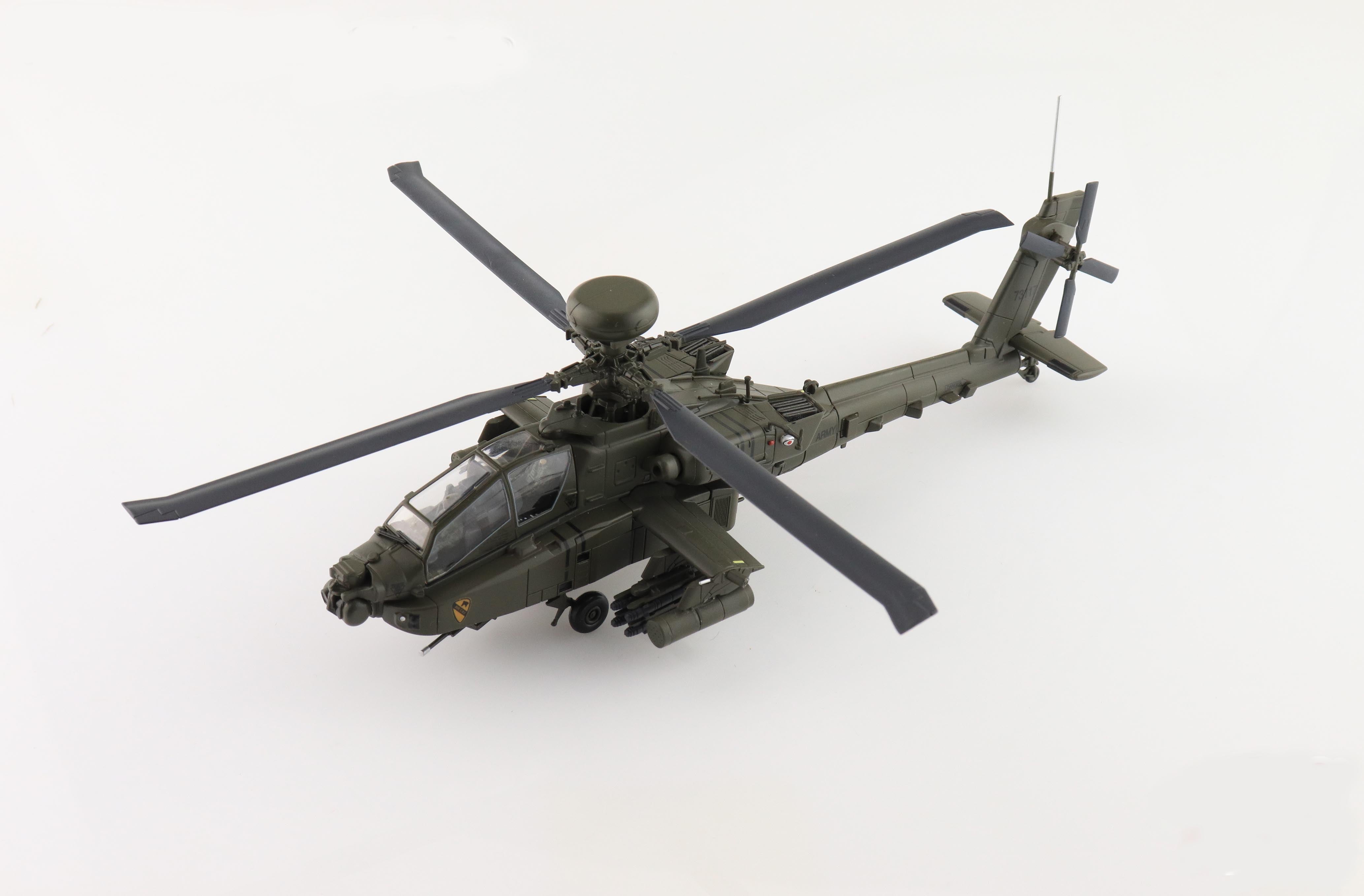 Boeing AH-64E Apache Guardian 1st Air Cavalry Division, 2018 1/72 Scale Diecast Model