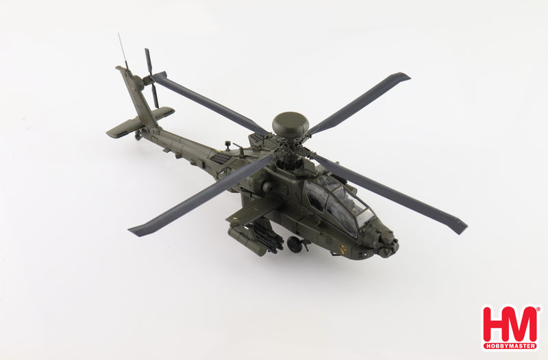 Boeing AH-64E Apache Guardian 1st Air Cavalry Division, 2018 1/72 Scale Diecast Model Right Front View