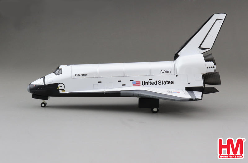 Rockwell International Space Shuttle Orbiter Enterprise 1:200 Scale Diecast Model  Left Side View