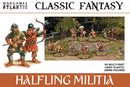 Halfling Militia, 28 mm Scale Model Plastic Figures