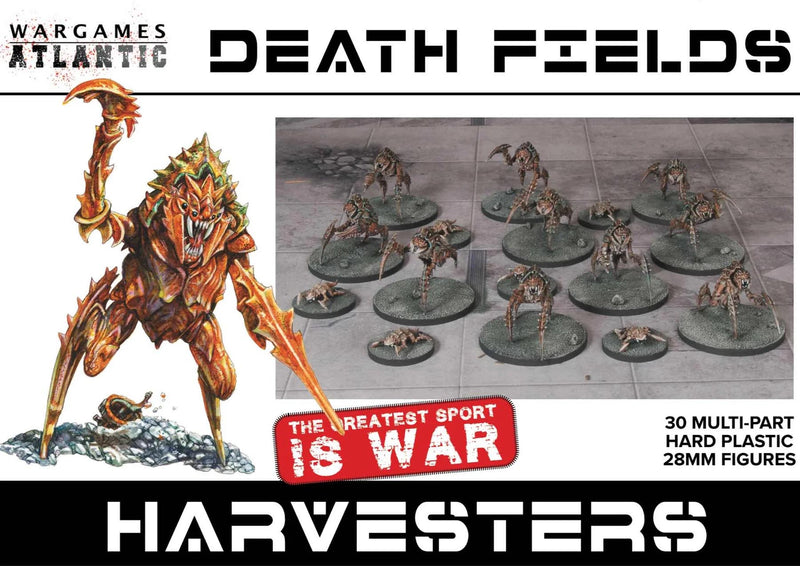 Harvesters – Alien Bugs, 28 mm Scale Model Plastic Figures