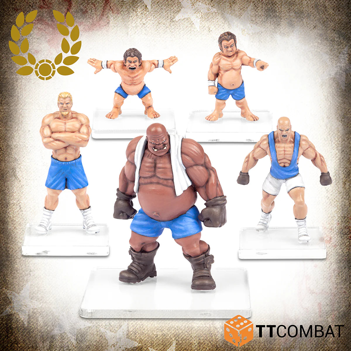 Rumbleslam 2 Player Starter Set Heavy Pounders Figures