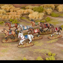 Horses, 28 mm Scale Model Plastic Figures Painted Example