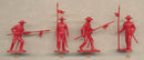 Mexican Round Hat Infantry, 1/72 Scale Plastic Figures Poses 2