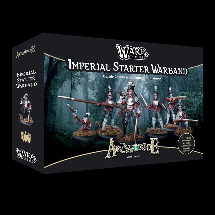 ArcWorlde Imperial Starter Warband, 28 mm Scale Model Metal Figures