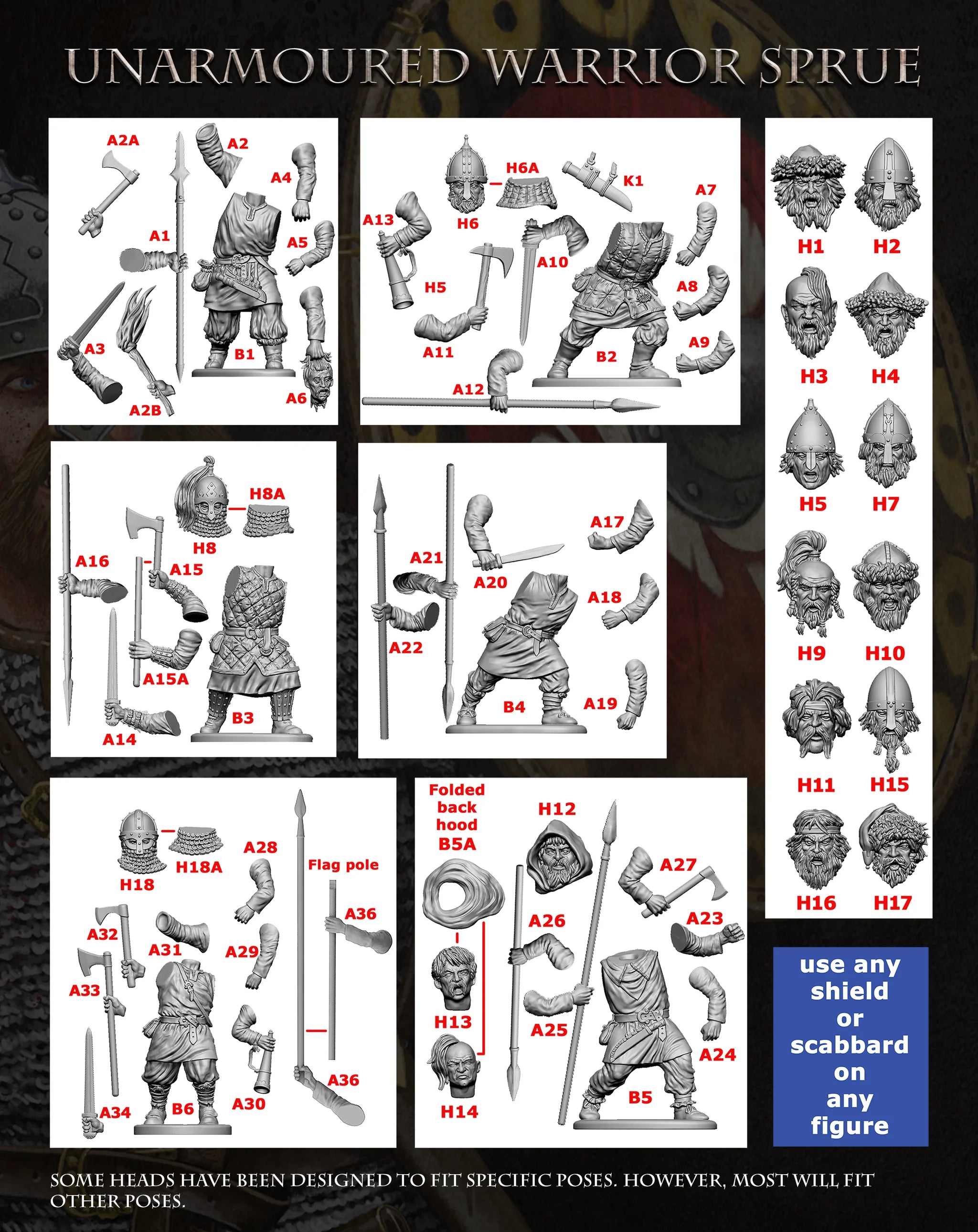 Instructions Archers And Slingers From Victrix Ltd Pillage Rus Warband 