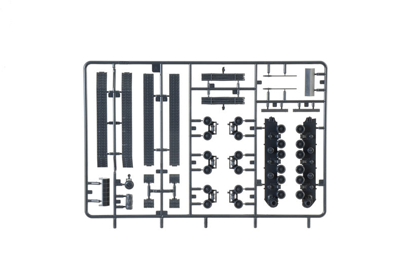 Parts sprue layout A of Italeri M4A3E8 Sherman Model Kit