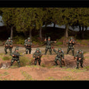 Italian Infantry, 28 mm Scale Model Plastic Figures Diorama