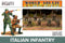 Italian Infantry, 28 mm Scale Model Plastic Figures Italian Infantry