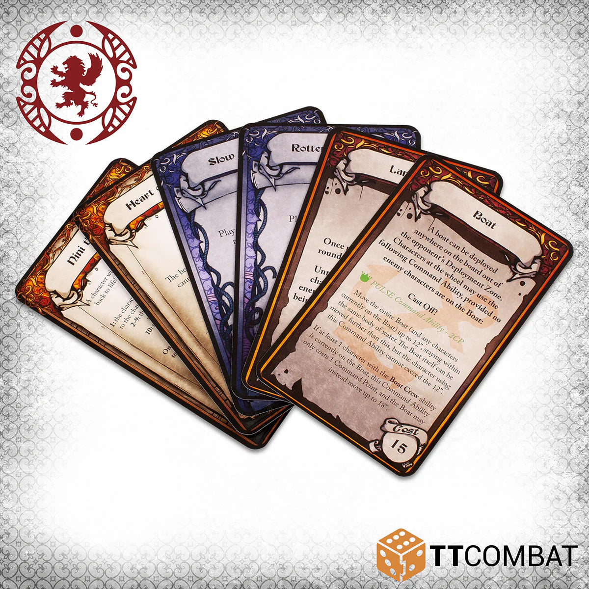 Carnevale Item Cards Examples
