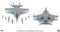 Boeing F/A-18F Super Hornet, VFA-102 Diamondbacks, 60th Anniversary, 2015, 1:144 Scale Diecast Model Weapons Loadout