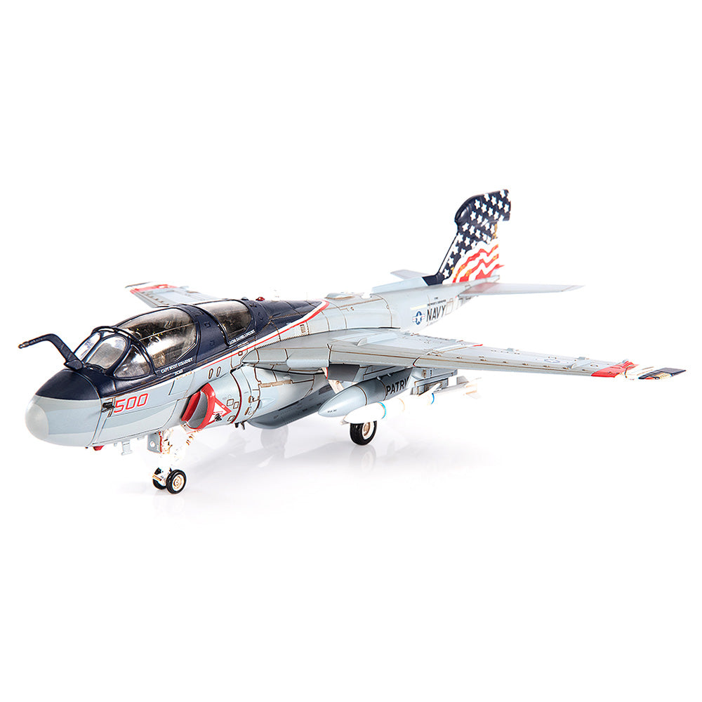 Northrop Grumman EA-6B Prowler VAQ-140 “Patriots” 2006, 1:72 Scale Diecast Model Left Front View