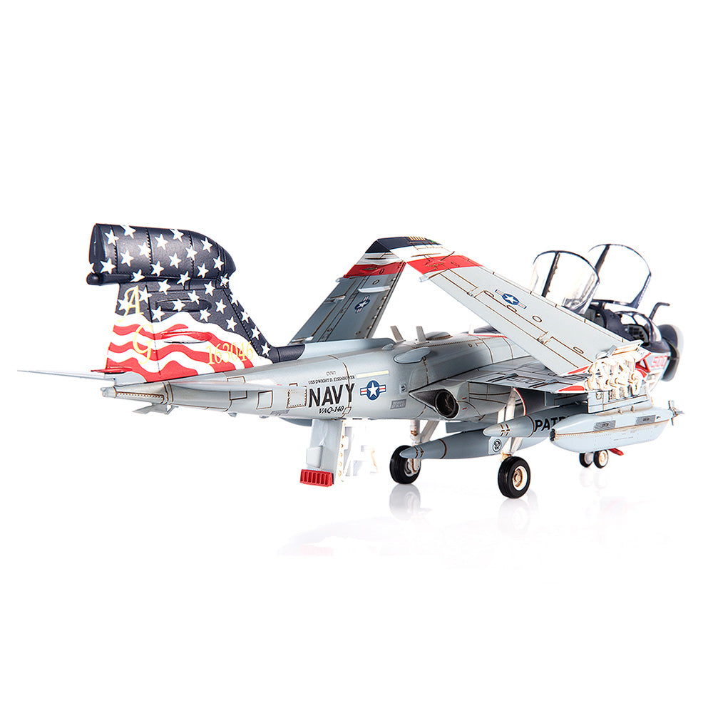 Northrop Grumman EA-6B Prowler VAQ-140 “Patriots” 2006, 1:72 Scale Diecast Model Right Rear View