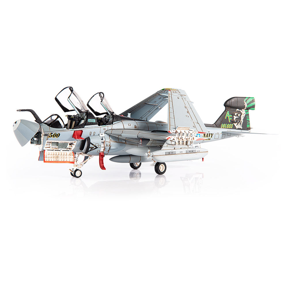 Northrop Grumman EA-6B Prowler VAQ-209 “Star Warriors” 2010, 1:72 Scale Diecast Model Left Front View Open Panels