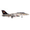 Grumman F-14B Tomcat VF-11 “Red Rippers” THANKS FOR THE RIDE 2005, 1:72 Scale Diecast Model Right Side View