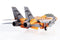 Grumman F-14D Tomcat Ace Combat Game “Pumpkin Face”, 1:72 Scale Diecast Model Right Rear View