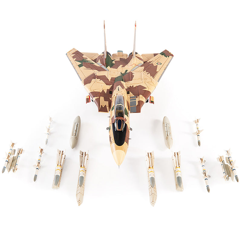 Grumman F-14A Alicat Islamic Republic of Iran Air Force, 2014, 1:72 Scale Diecast Model Weapons Load Out