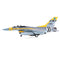 Lockheed Martin F-16C Fighting Falcon 182nd FS, Texas ANG 2017, 1/72 Scale Diecast Model Left Side View