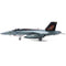 Boeing F/A-18E Super Hornet, VFA-14 Tophatters, 100th Anniversary, 2019, 1:72 Scale Diecast Model Left Side View