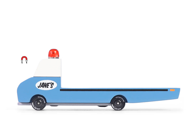 Jane’s Tow Truck Side View