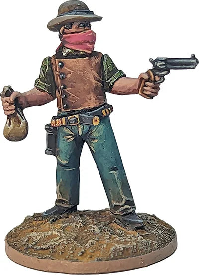 Dead Man’s Hand José “Diablo” Murrieta 28 mm Scale Model Metal Figure