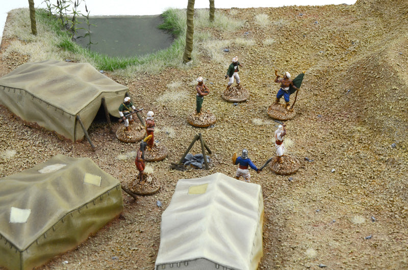 Beau Geste: Algerian Tuareg Revolt 1877-1912, 1/72 Scale Plastic Diorama Battle Set Camp Close Up
