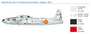 Lockheed T-33A Shooting Star, 1/72 Scale Model Kit Spanish Livery