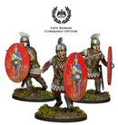 Late Roman Armored Infantry, 28 mm Scale Model Plastic Figures Roman Command Painted Example
