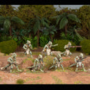 Lizardmen, 28 mm Scale Model Plastic Figures Painted Example