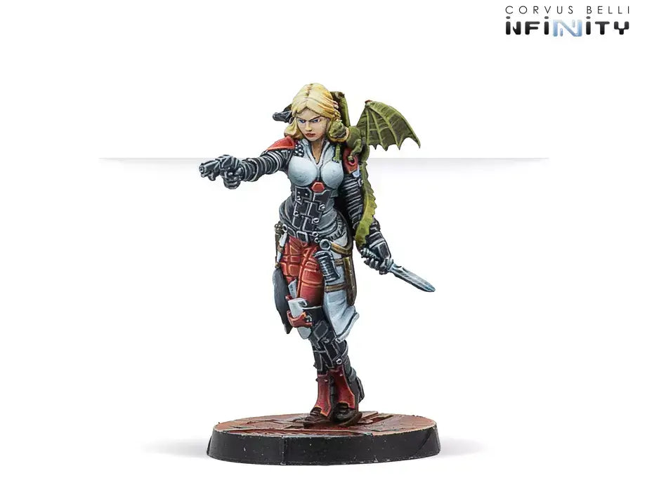 Infinity Dire Foes Mission Pack 14: Blocking Zone Lupe Balboa Combi Rifle
