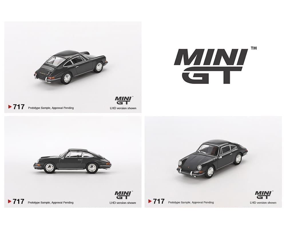 Mini GT 1964 Porsche 911 (Slate Grey) 1/64 Diecast Model