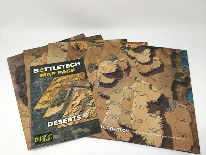 BattleTech: Map Pack: Deserts Package Contents