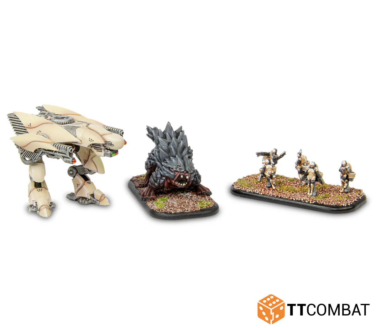 Dropzone Commander Maulers Size Comparision