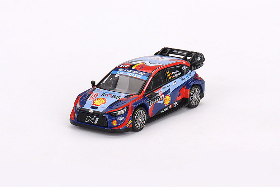 Mini GT Hyundai i20 N Rally1 Hybrid #11 2023 Rally Monte Carlo diecast car 1:64 scale