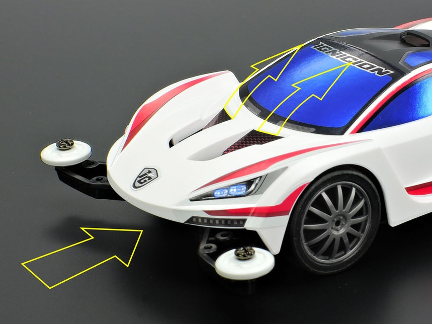 Mini 4WD JR Ignicion Kit w/ MA Chassis 1/32 Scale Front Air Flow