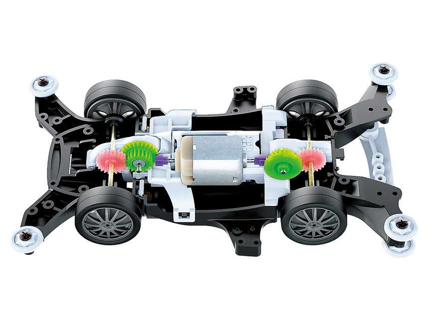 Mini 4WD JR Ignicion Kit w/ MA Chassis 1/32 Scale MA Chassis