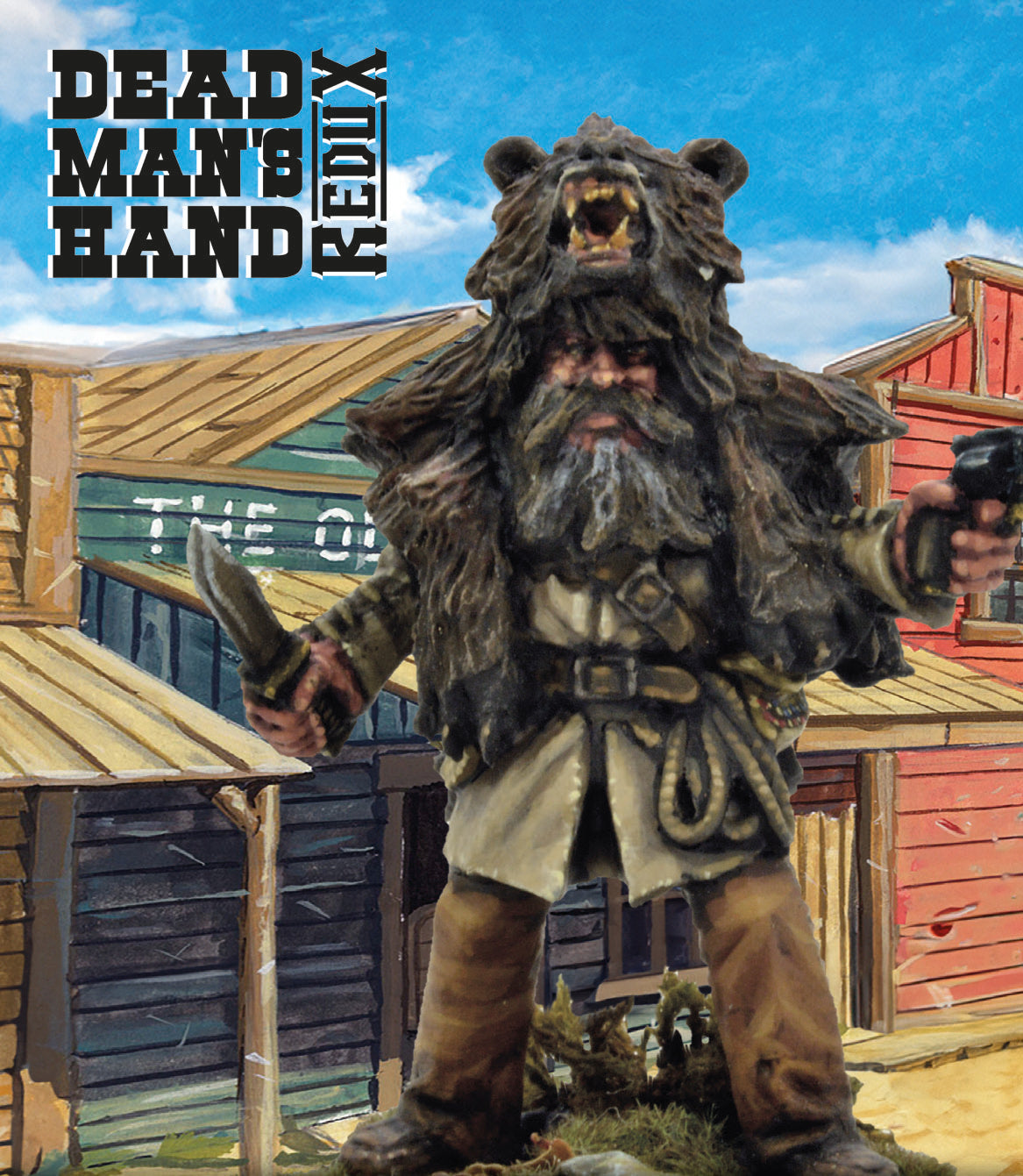 Dead Man’s Hand Mountain Men 28 mm Scale Metal Figures