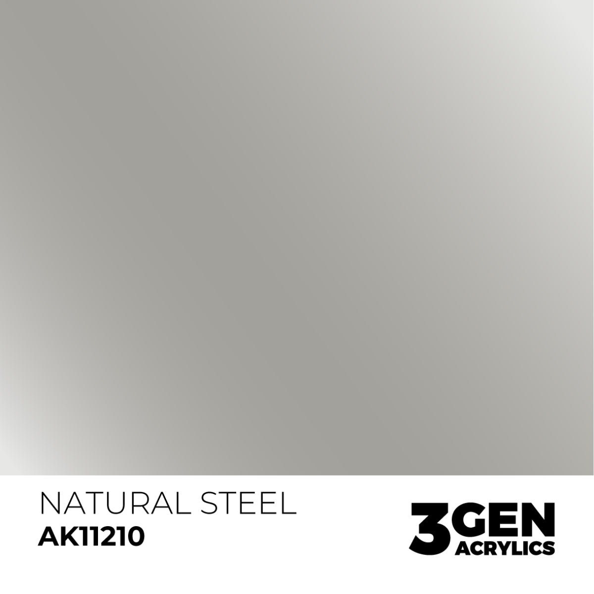 Leather And Buckles Acrylic Paint Set (Box of 6 Paints) Natural Steel Color Sample