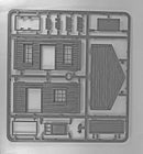 Dead Man’s Hand Barber Shop 28 mm Scale Model Plastic Scenery Sample Frame