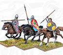 Norman Unarmored Cavalry, 28 mm Scale Model Plastic Figures Example Option 3