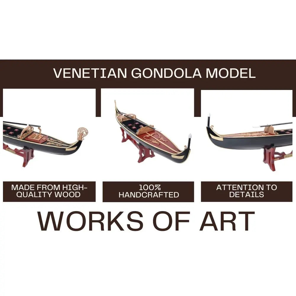 OMH Venetian Gondola Model Image Collection