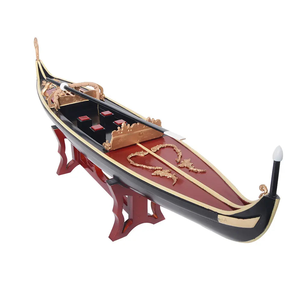 OMH Venetian Gondola Model Bow close up