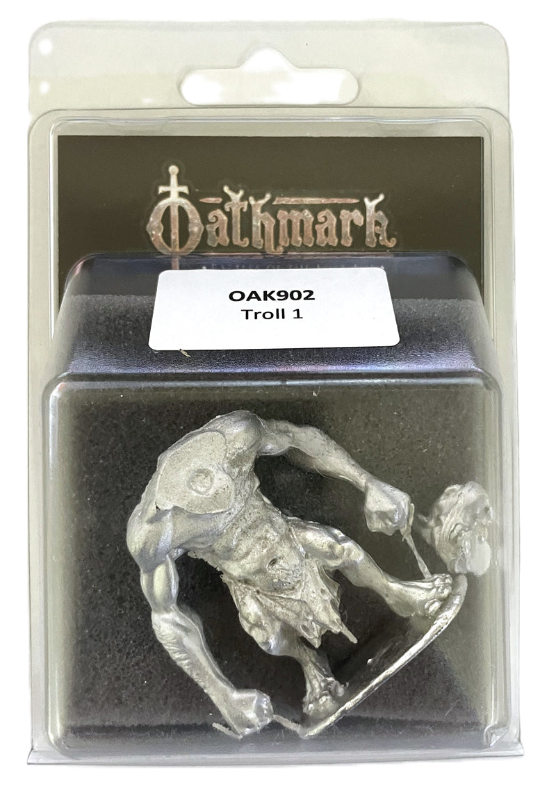 Blister Packaging North Star Oathmark Monster Troll 1 28mm scale  Miniature
