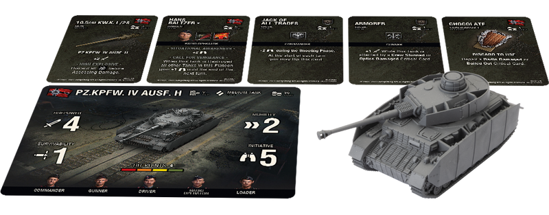 World of Tanks Panzer IV H Wave II Expansion Cards